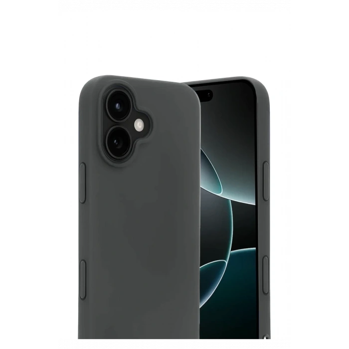 Apple iPhone 17 Uyumlu First Silikon - Gri