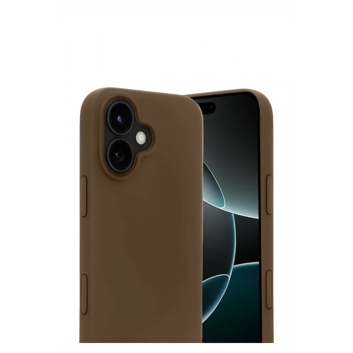 Apple iPhone 17 Uyumlu First Silikon - Kahverengi