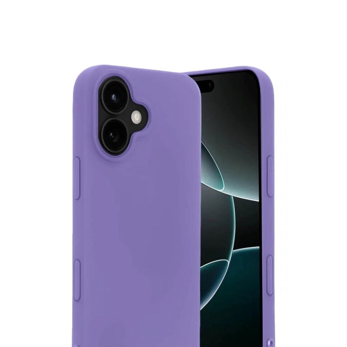 Apple iPhone 17 Uyumlu First Silikon - Lila