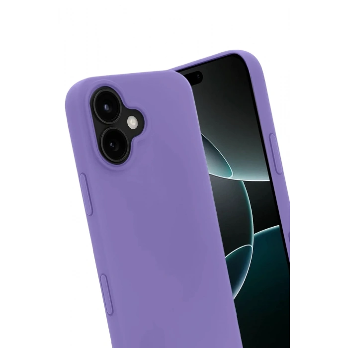Apple iPhone 17 Uyumlu First Silikon - Lila