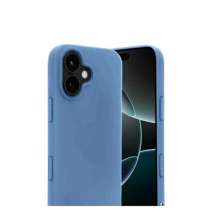 Apple iPhone 17 Uyumlu First Silikon - Mavi
