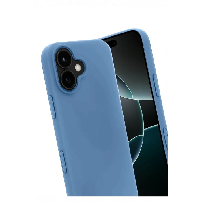 Apple iPhone 17 Uyumlu First Silikon - Mavi