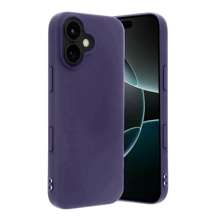 Apple iPhone 17 Uyumlu First Silikon - Mürdüm