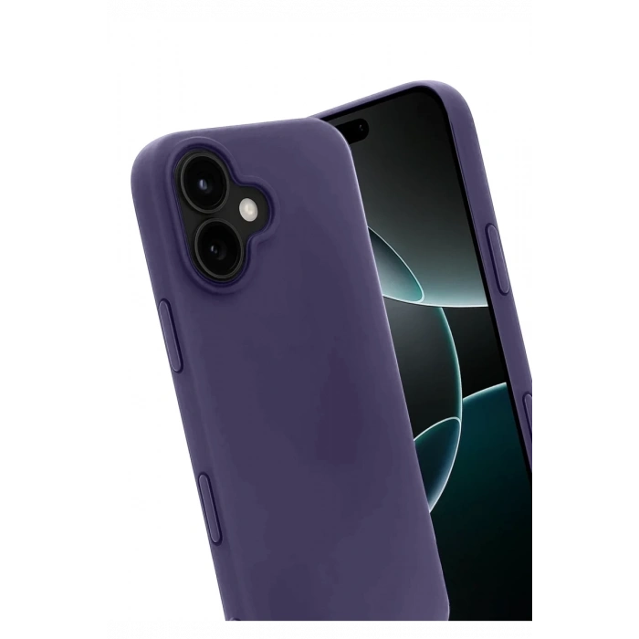 Apple iPhone 17 Uyumlu First Silikon - Mürdüm