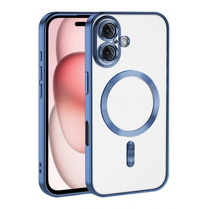 Apple iPhone 17 Uyumlu Kross Magneticsafe Kapak - Sierra Blue