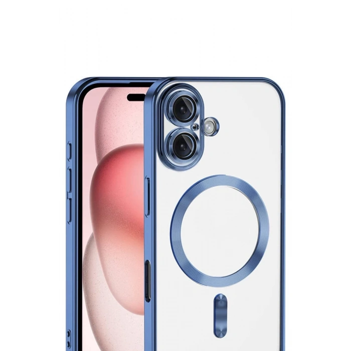 Apple iPhone 17 Uyumlu Kross Magneticsafe Kapak - Sierra Blue