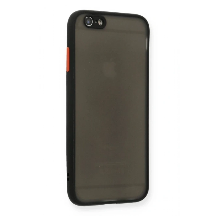 Apple iPhone 6 Uyumlu Kılıf Montreal Silikon Kapak - Siyah