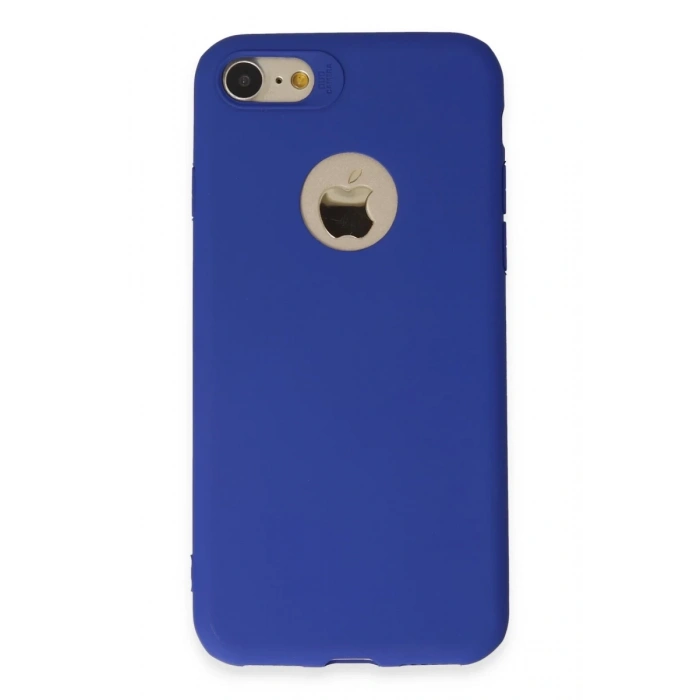 Apple iPhone 7 Uyumlu Kılıf First Silikon - Lacivert