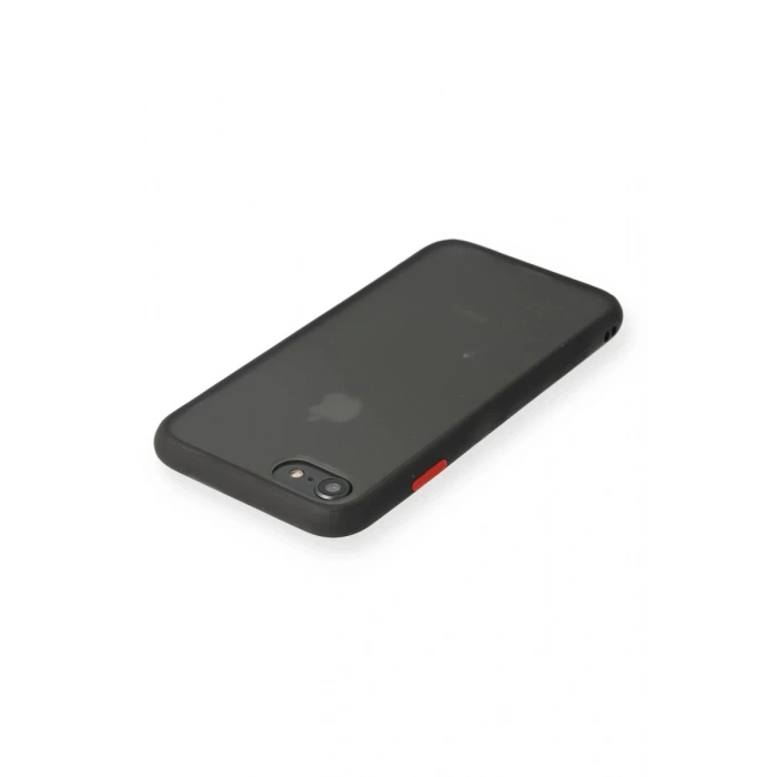 Apple iPhone 7 Uyumlu Kılıf Montreal Silikon Kapak - Siyah