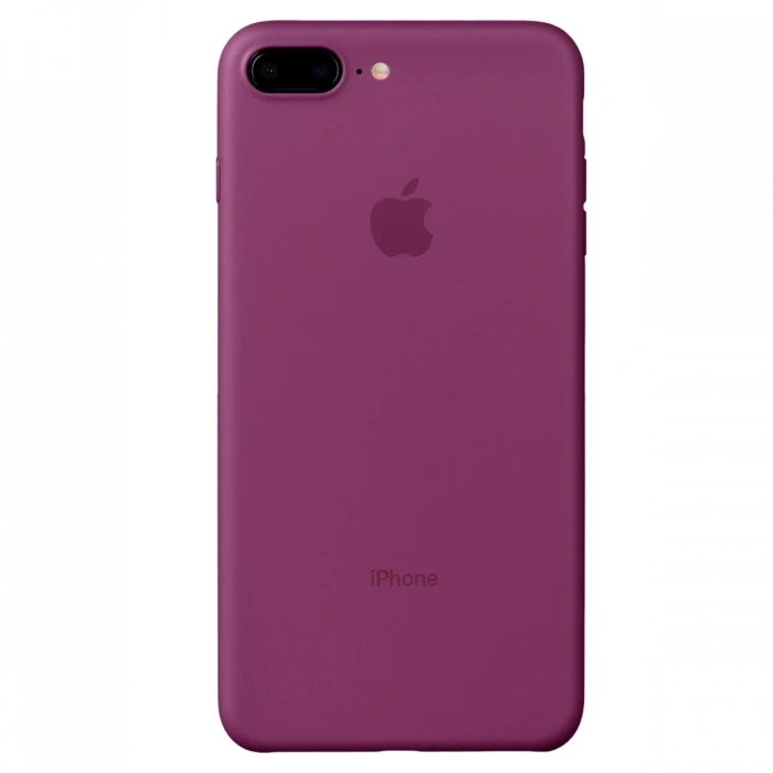 Apple iPhone 8 Plus Uyumlu Kılıf PP Ultra İnce Kapak - Pembe
