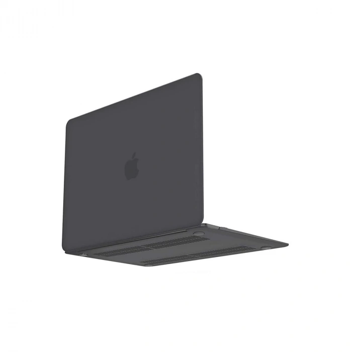 Apple Macbook Air 13.3 Macbook Buzlu Kapak - Füme