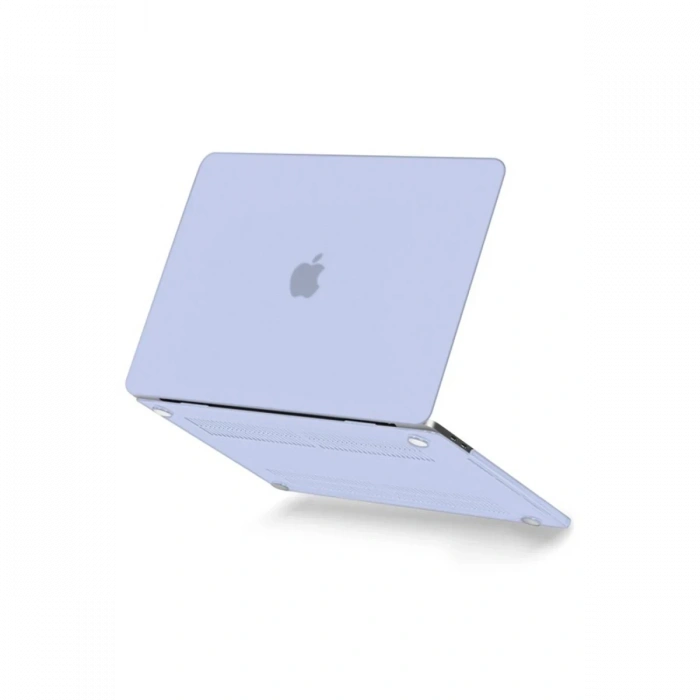 Apple Macbook Pro 13 2020 Macbook Buzlu Kapak - Lila