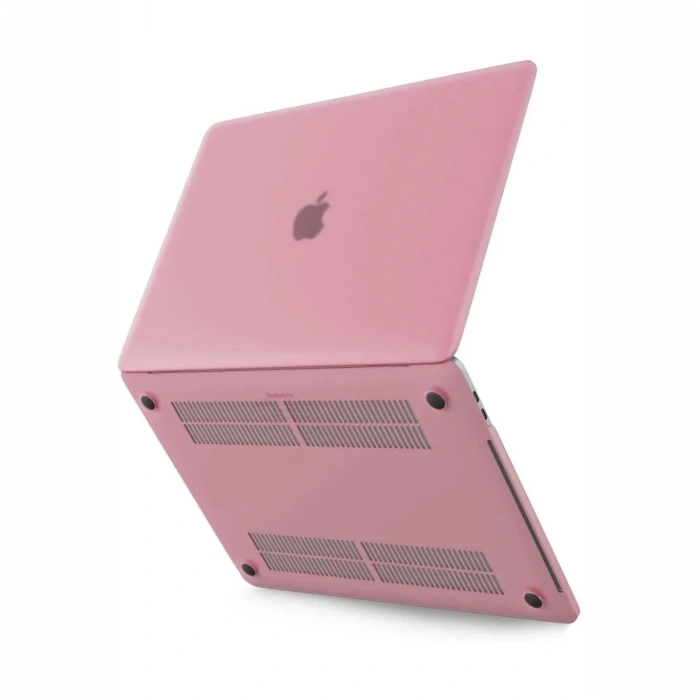 Apple Macbook Pro 13 2021 Macbook Buzlu Kapak - Pembe