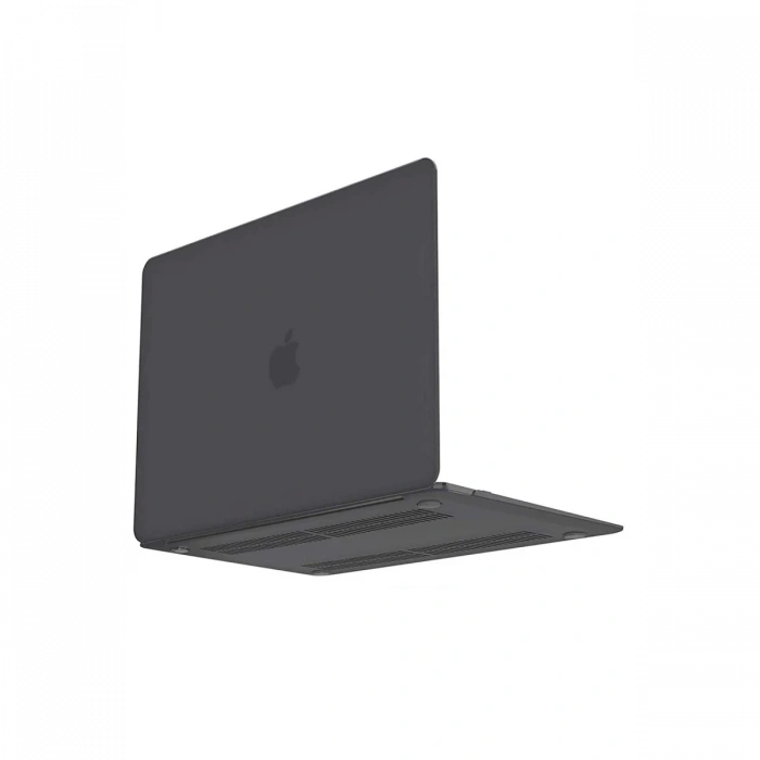 Apple Macbook Pro 14.2 2021 Macbook Buzlu Kapak - Füme