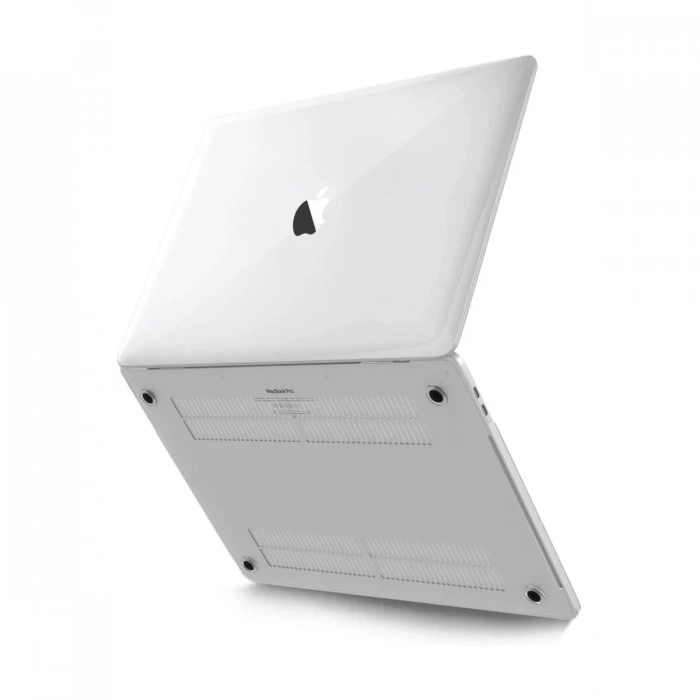 Apple Macbook Pro 14.2 2021 Macbook Buzlu Kapak - Şeffaf