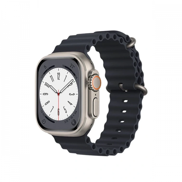 Apple Watch 38mm Uyumlu Ocean Kordon - Lacivert