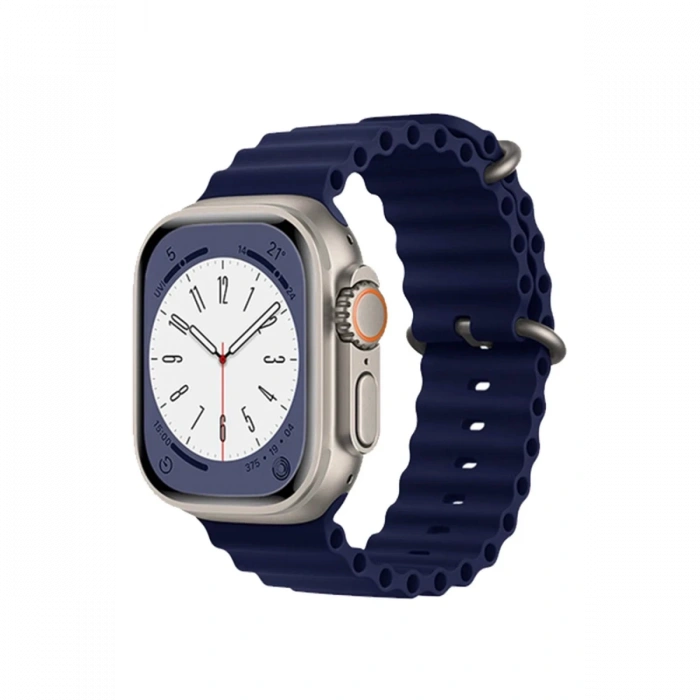 Apple Watch 38mm Uyumlu Ocean Kordon - Mavi