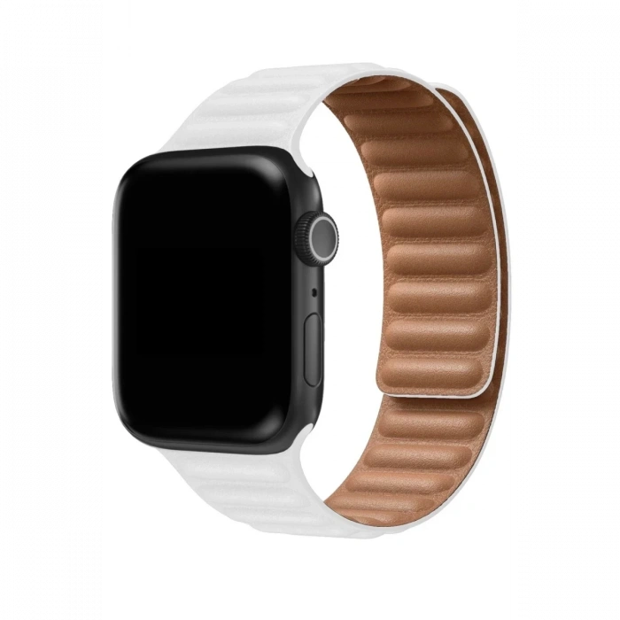 Apple Watch 42mm Uyumlu Loop Kordon - Beyaz