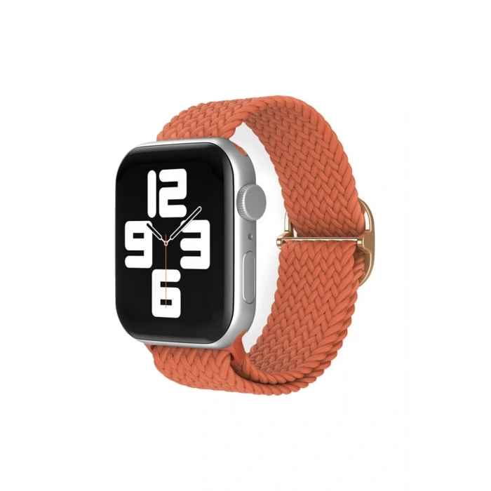 Apple Watch 42mm Uyumlu Star Kordon - Turuncu