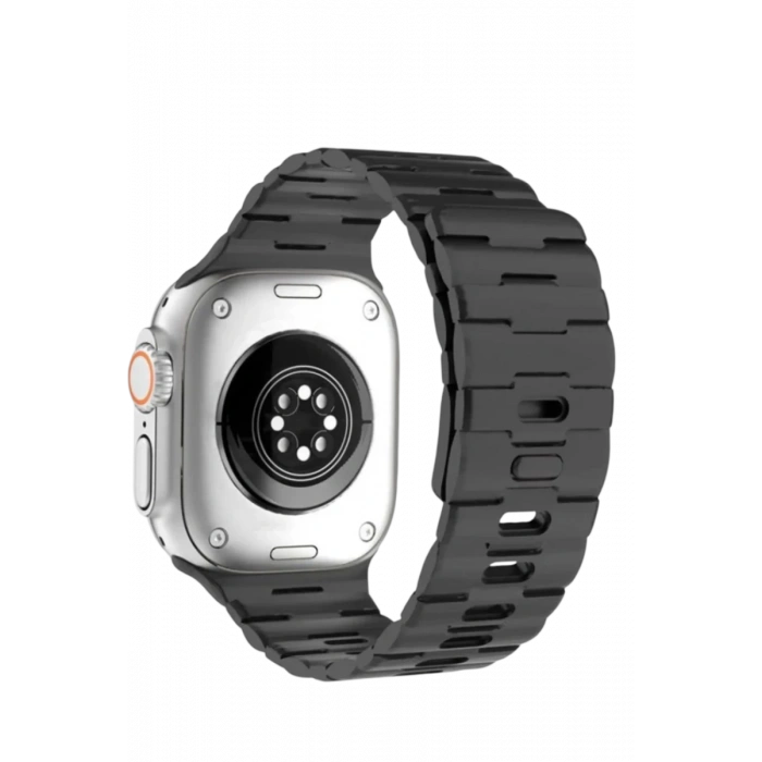 Apple Watch Ultra 49mm Uyumlu Wowen Kordon - Siyah