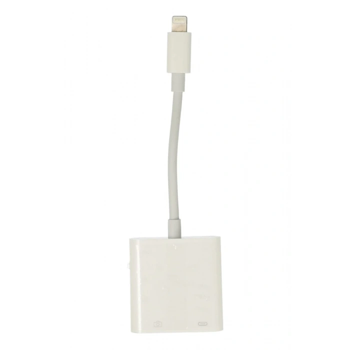 APR22 Iphone Otg 2in1 - Beyaz