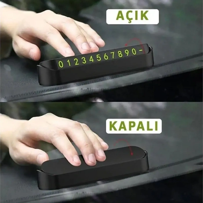 Araç Fosforlu Numaratör