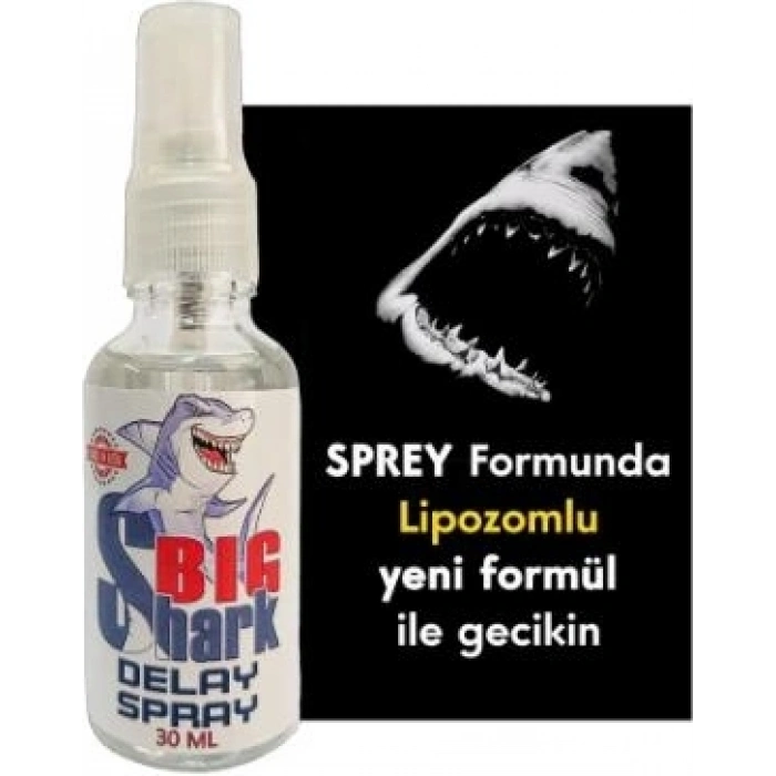 Asimox Bigshark Spray 30ML/LIPOZOOMLU Yeni Formül