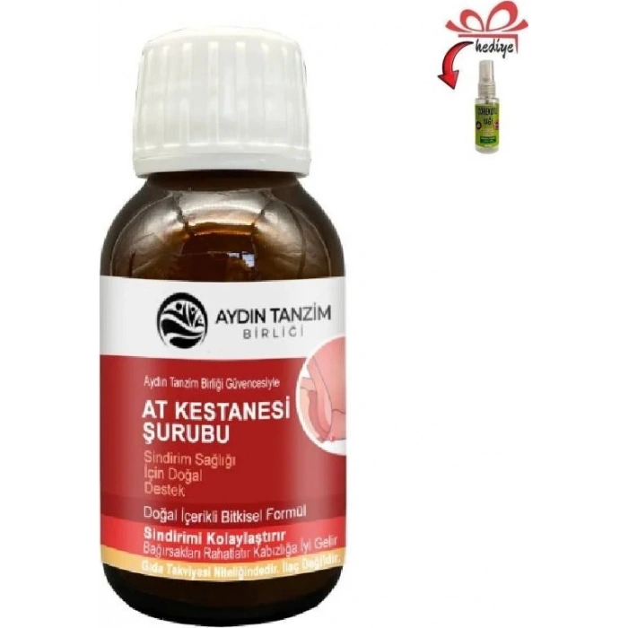 At Kestanesi Şurubu 50 ml x 1 Ad.+Çörek Otu Yağı ile