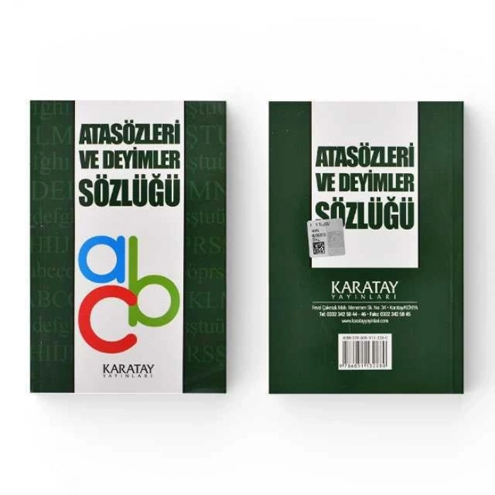 Atasözleri Sözlüğü 1 Adet
