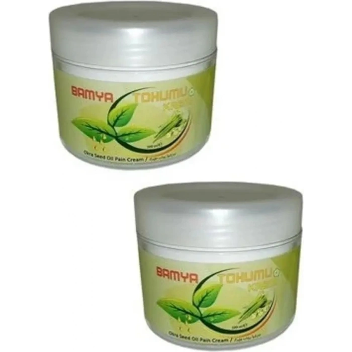 Bamya Tohumu Kremi Masaj Kremi 100 ml x 2