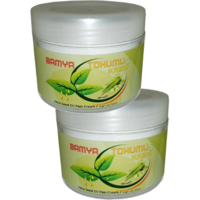 Bamya Tohumu Yağı Masaj Kremi 100 ml x 2 Ad
