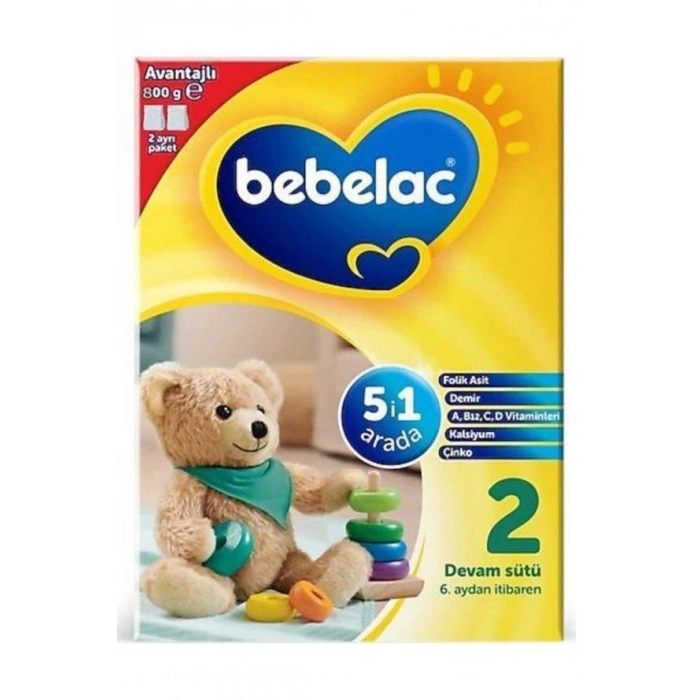Bebek Devam Sütü No2 800 Gr