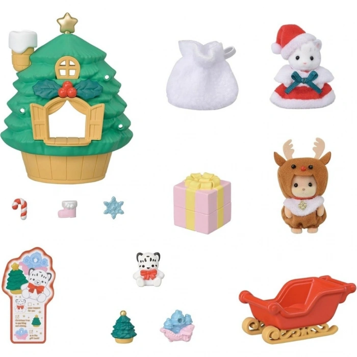 Bebek Noel Baba’nın Yılbaşı Ağacı Evi