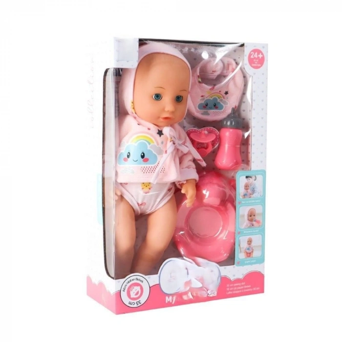 BEBEK VE TUVALET EĞİTİMİ SETİ 35 CM