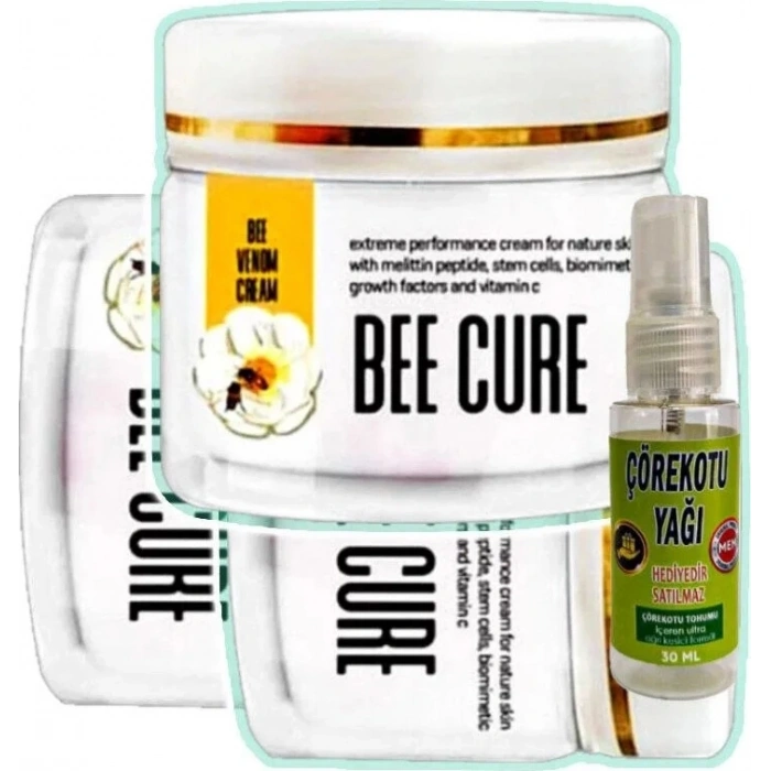 Bee Cure 3X100 ml Bakım Kremi+Çörek Otu Yağ ile