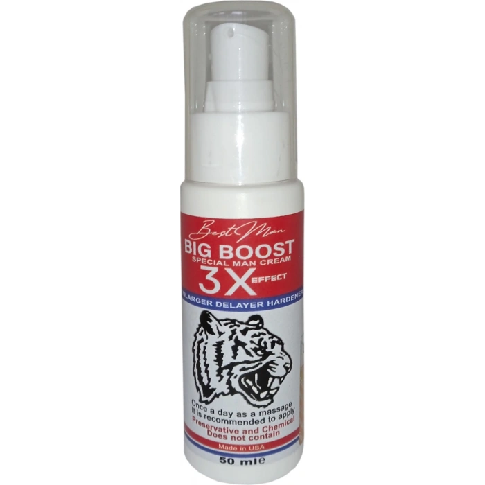 Best Man Bigboost Erkeklere Özel Krem 3 x Effect