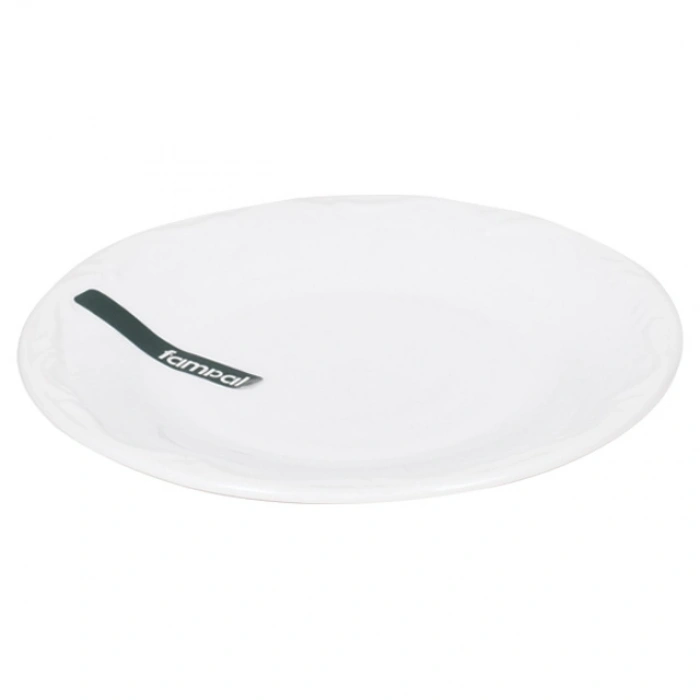 BEYAZ 10ınc 10no 26cm TEK   TABAK 1 Adet
