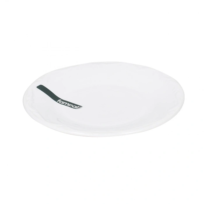 BEYAZ 10ınc 10no 26cm TEK   TABAK 1 Adet