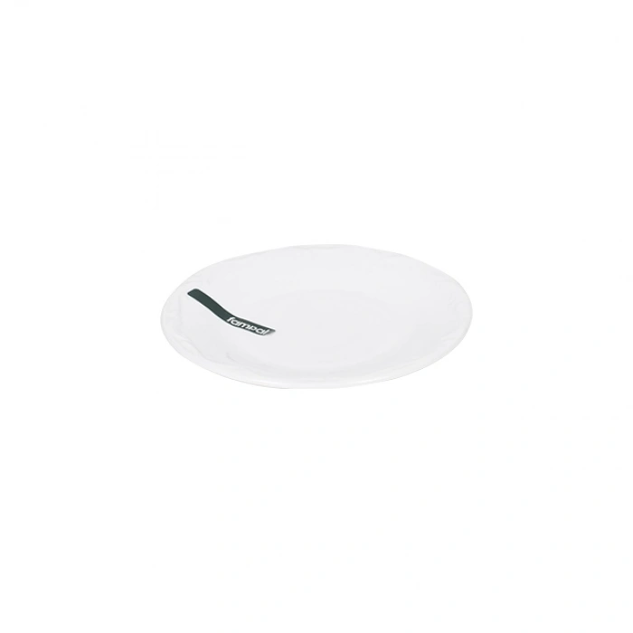 BEYAZ 7ınc 7no 18cm TEK PASTA TABAK 1 Adet