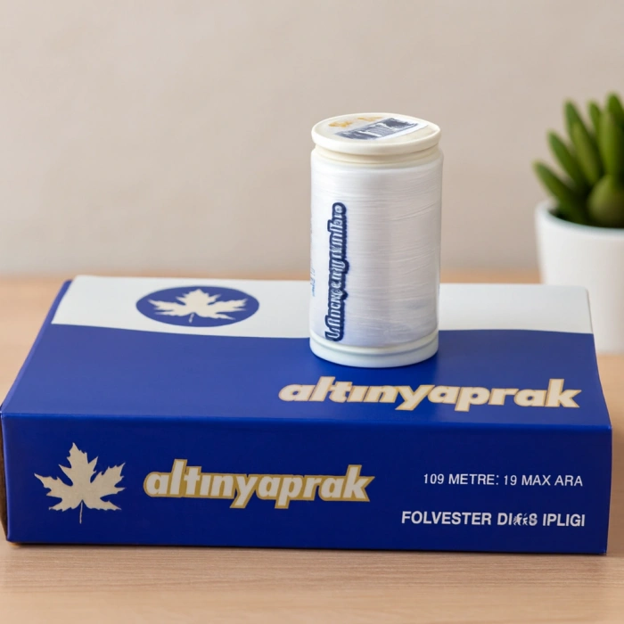 Beyaz Dikiş İpi 100 m - 12li Paket