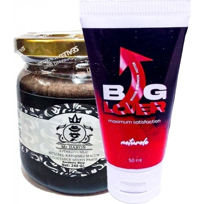 Big Lover Neturele Erkeklere Bakı Kremi 50 ml x 240 gr