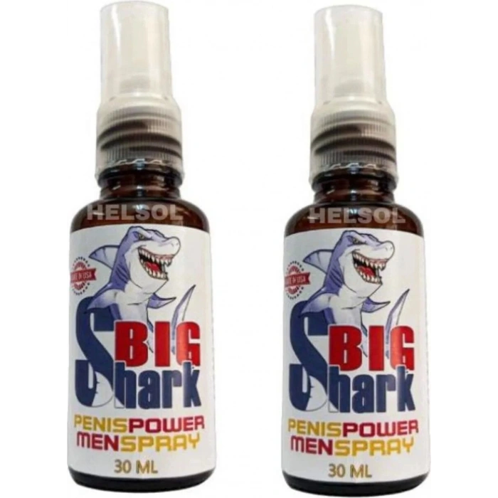 Bıg Shark Power Bakım ve Masaj Spreyi 30 ml x 2 Adet