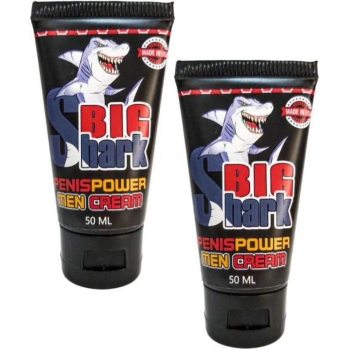 Big Shark Power Creams  Krem 50 ml x 2 Adet