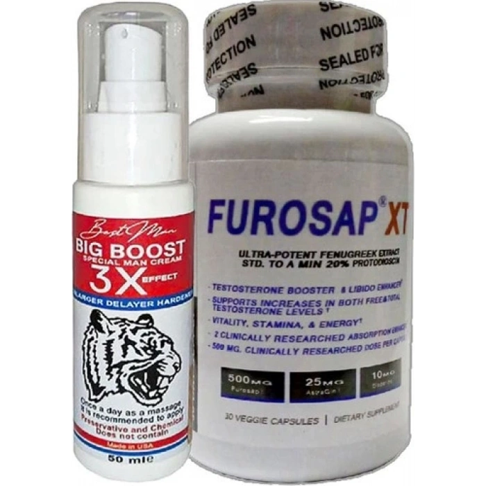 Bigboost 50 ml Erkeklere 3xeffect Krem + Yanında Xt 30lu