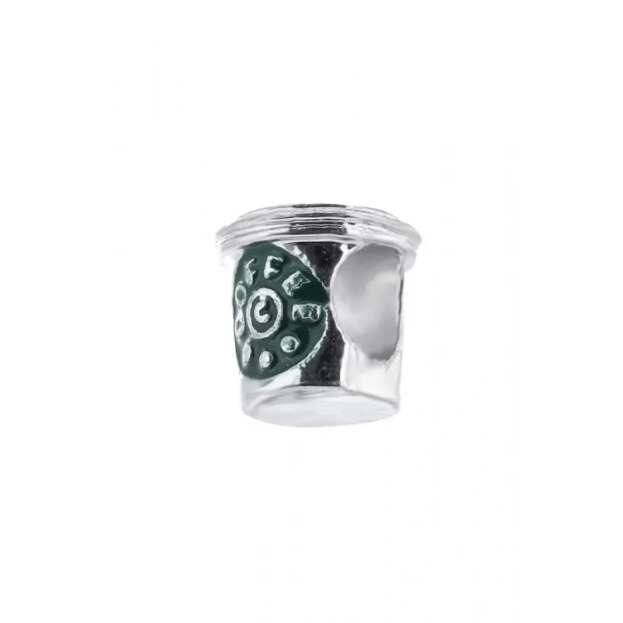 Bileklik ve Kolye için Star Coffe Gümüş Kaplama Charm