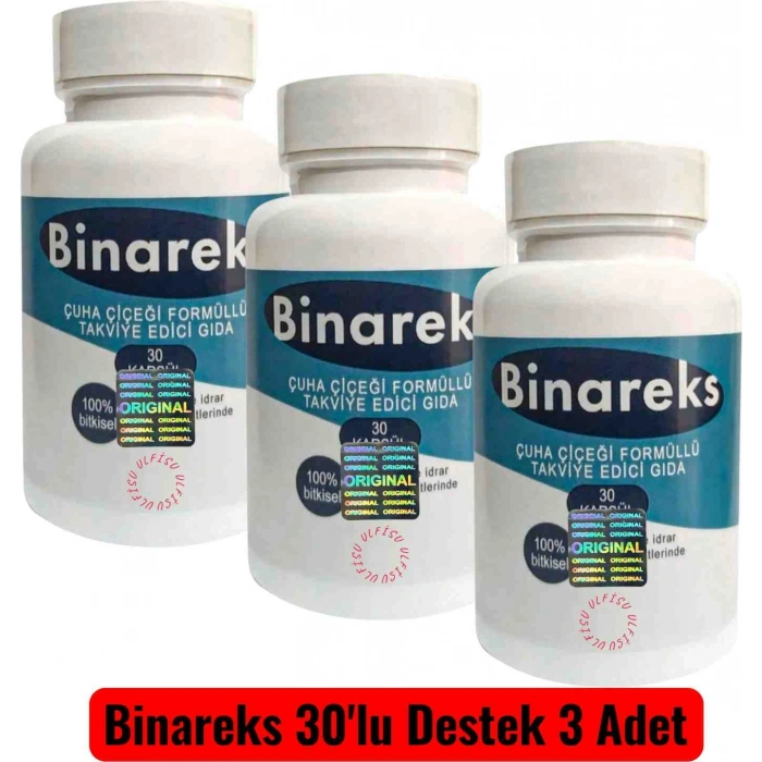 Binareks 3 Adet - Binareks 30 Lu 3 Adet