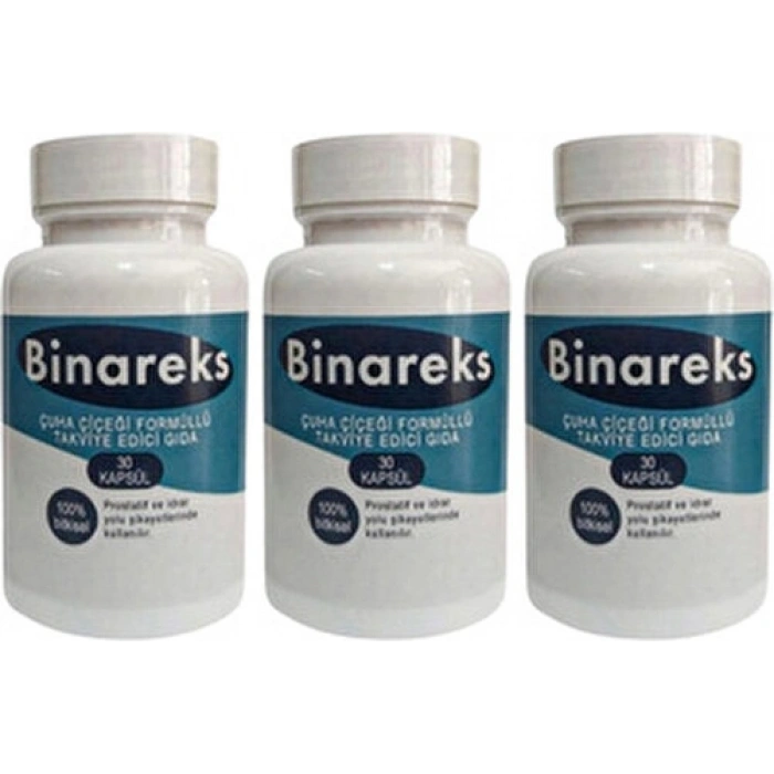 Binareks 30 Kapsül - 3 Kutu