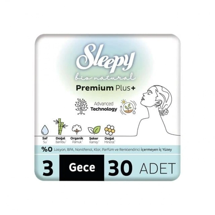 BİO NATURAL GECE (30) 1 Adet