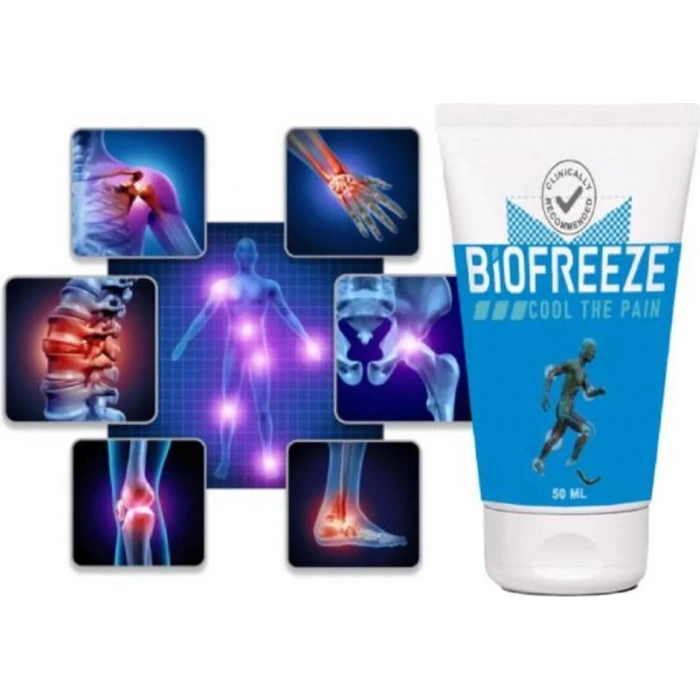Biofreeze Masaj Kremi 50 ml x 2 Ad+Masaj Yağı ile
