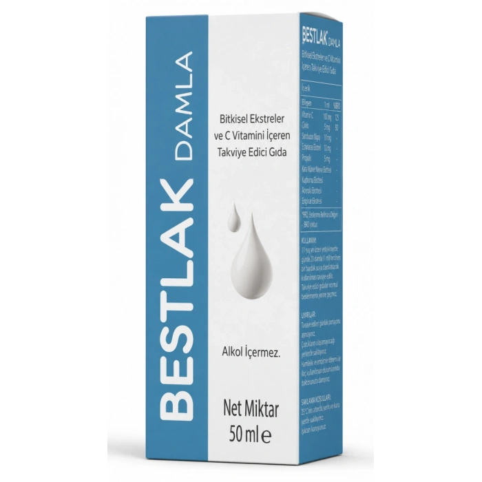 Bitkisel Ekstreler İçeren Takviye Edici Gıda 50 ml